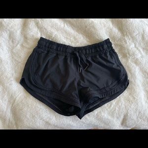 Lululemon Black Running Shorts